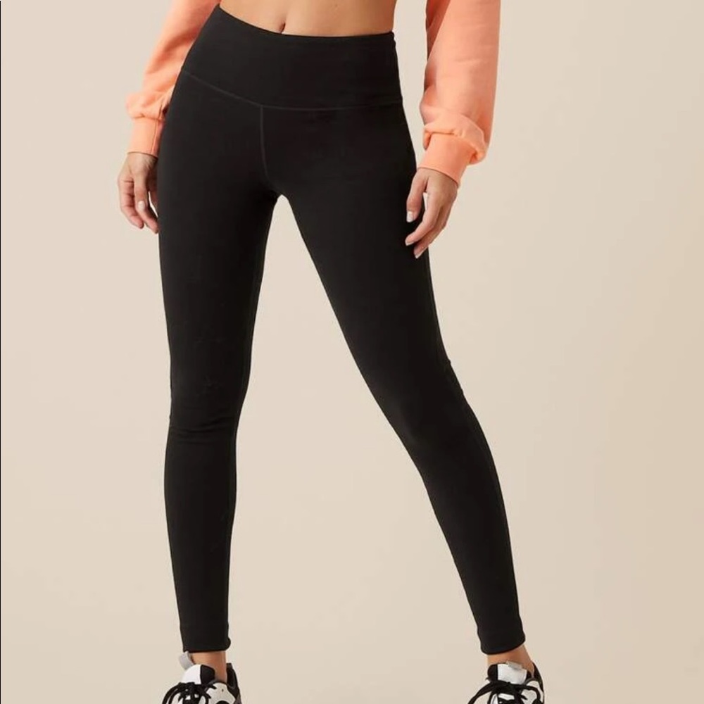 Wide band leggings